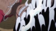 Luffy's Devil Fruit awakening in One Piece (Image via Toei Animation)